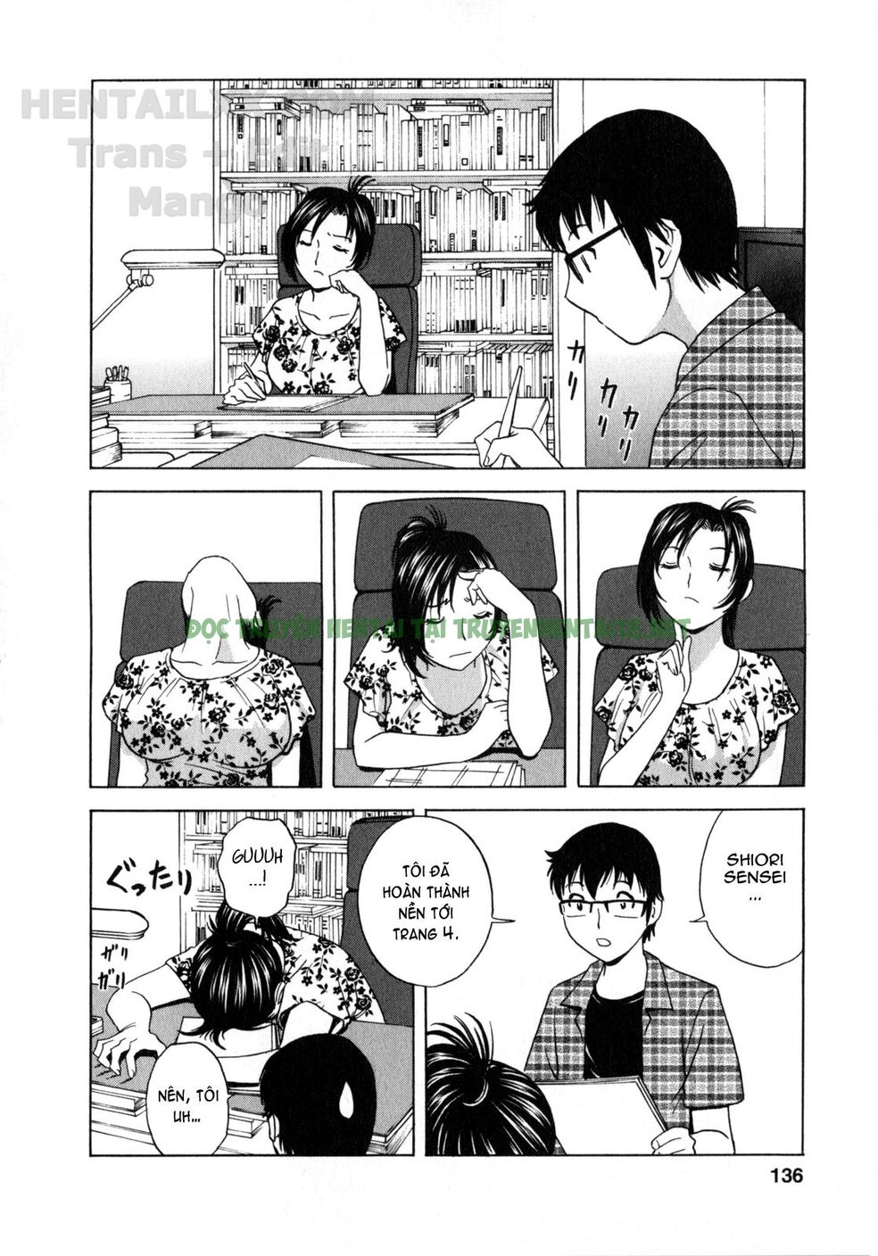 Xem ảnh Life With Married Women Just Like A Manga - Chapter 8 - 4 - Hentai24h.Tv