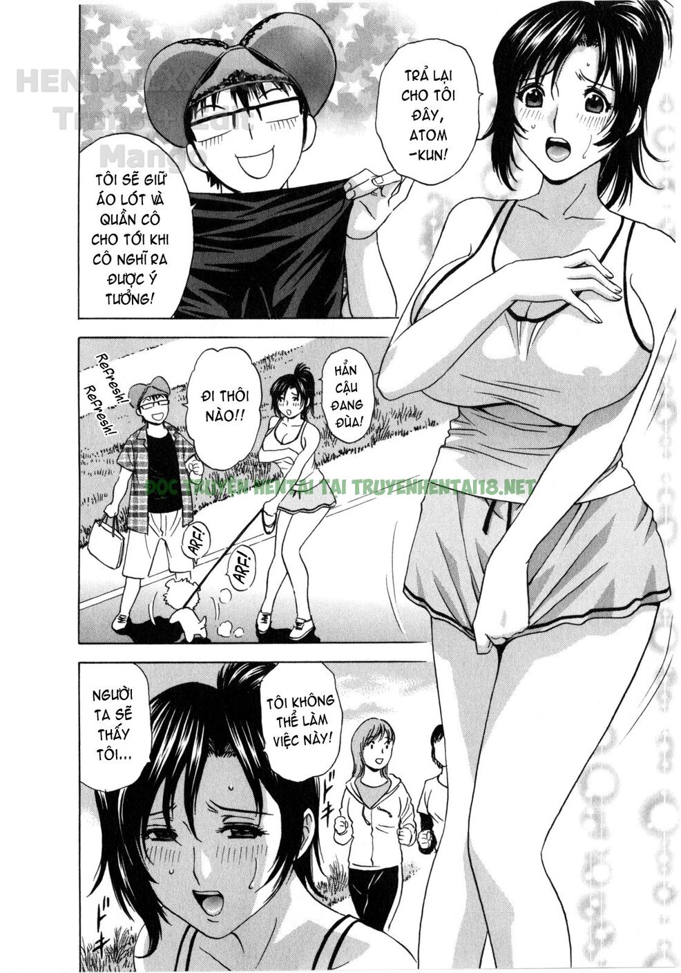 Hình ảnh 8 trong Life With Married Women Just Like A Manga - Chapter 8 - Hentaimanhwa.net