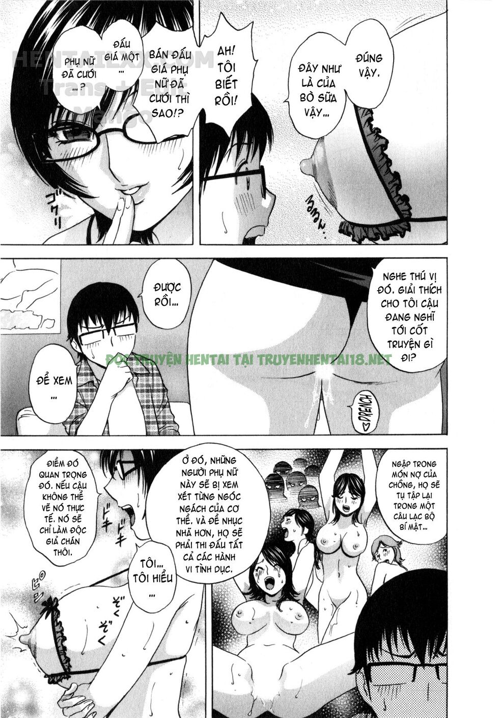 Xem ảnh Life With Married Women Just Like A Manga - Chapter 9 - 11 - Hentai24h.Tv