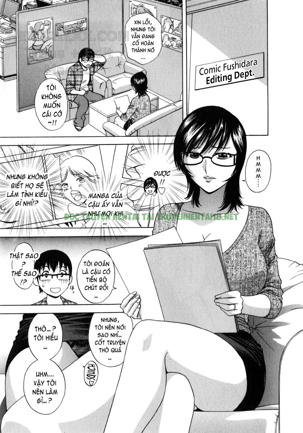Xem ảnh Life With Married Women Just Like A Manga - Chapter 9 - 7 - Hentai24h.Tv
