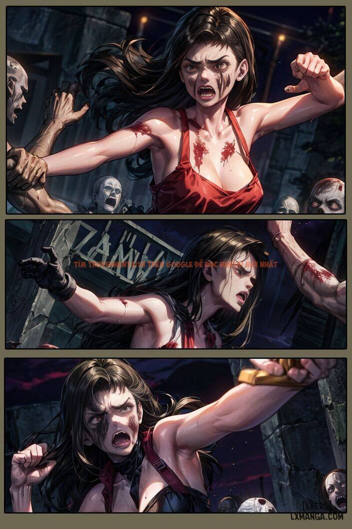 Trang truyện 10 trong truyện tranh Lisa Lisa Đối Đầu Với Zombie - One Shot - hentai24h.pro