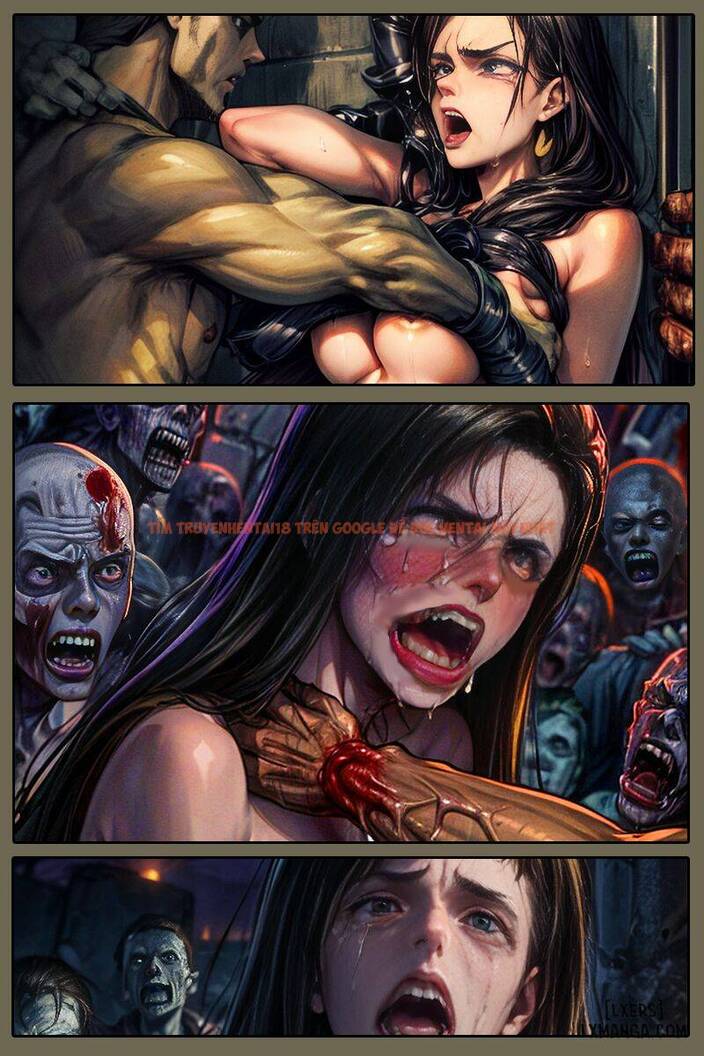 Trang truyện 12 trong truyện tranh Lisa Lisa Đối Đầu Với Zombie - One Shot - hentai24h.pro