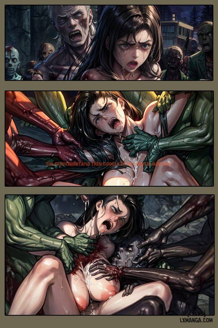 Trang truyện 56 trong truyện tranh Lisa Lisa Đối Đầu Với Zombie - One Shot - hentai24h.pro