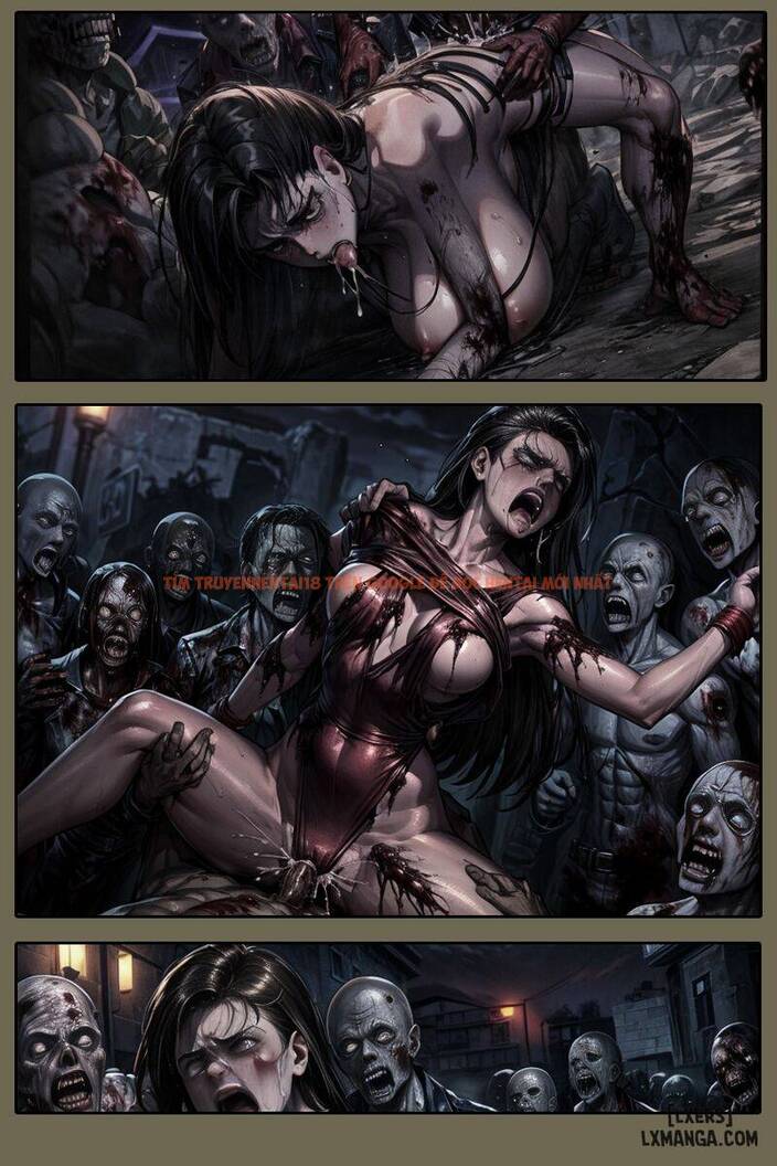 Trang truyện 64 trong truyện tranh Lisa Lisa Đối Đầu Với Zombie - One Shot - hentai24h.pro