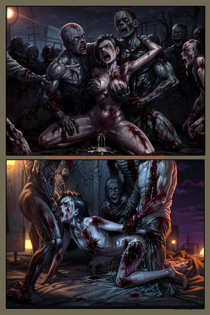 Trang truyện 65 trong truyện tranh Lisa Lisa Đối Đầu Với Zombie - One Shot - hentai24h.pro