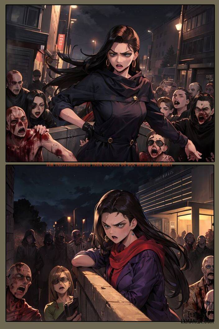 Trang truyện 7 trong truyện tranh Lisa Lisa Đối Đầu Với Zombie - One Shot - hentai24h.pro