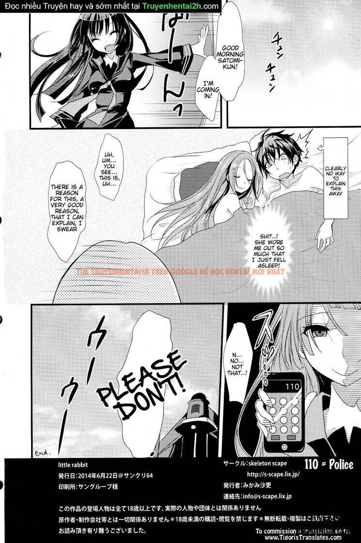 Xem ảnh 12 trong truyện hentai Little Rabbit - One Shot - hentaitvn.net