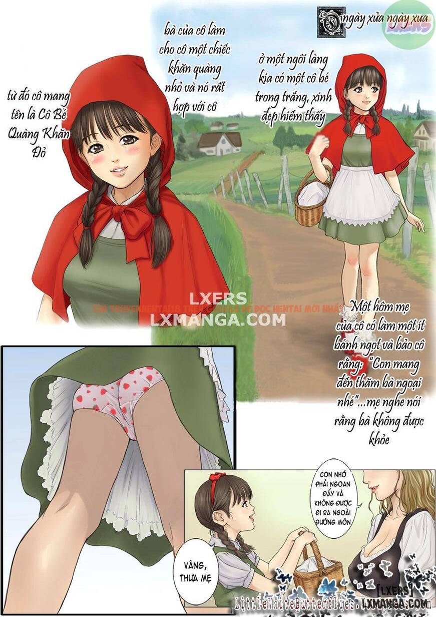 Trang truyện 1 trong truyện tranh Little Red Riding Hood’s Adult Picture Book - One Shot - hentai24h.pro