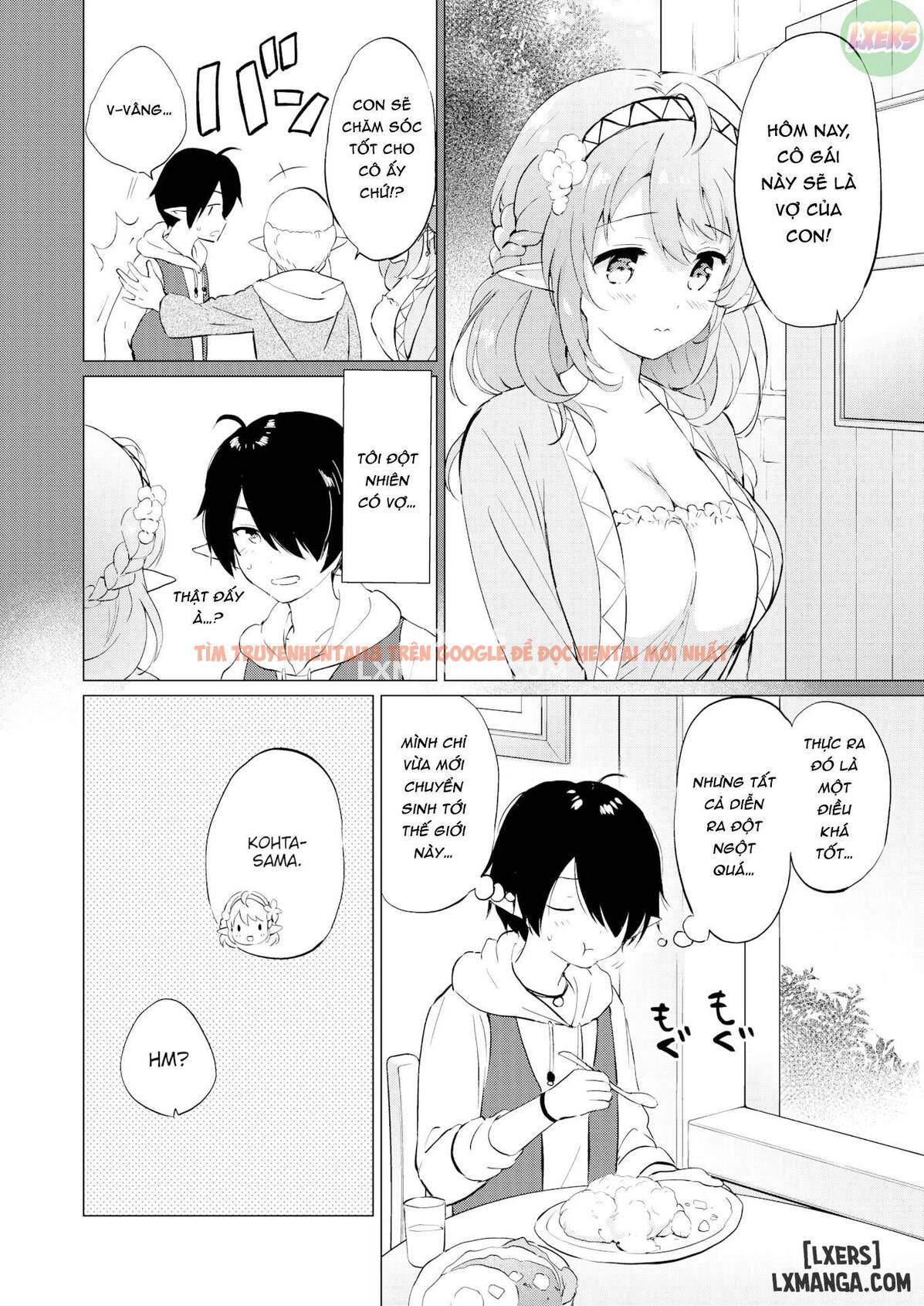 Xem ảnh 6 trong truyện hentai Living With An Elf Bride - One Shot - hentaitvn.net