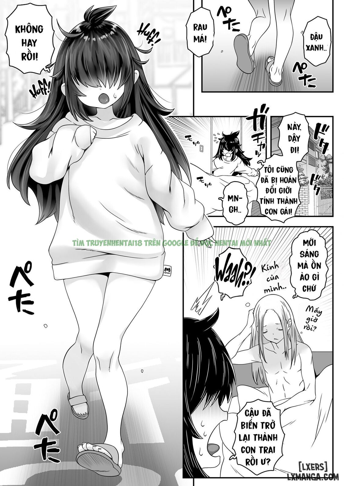 Xem ảnh 4 trong truyện hentai LOji-san 2 The Old Man Who Fucked His Genderswapped Childhood Friend Gets Genderswapped Too And Ends Up Debuting As A Camgirl! - One Shot - Truyenhentai18.org