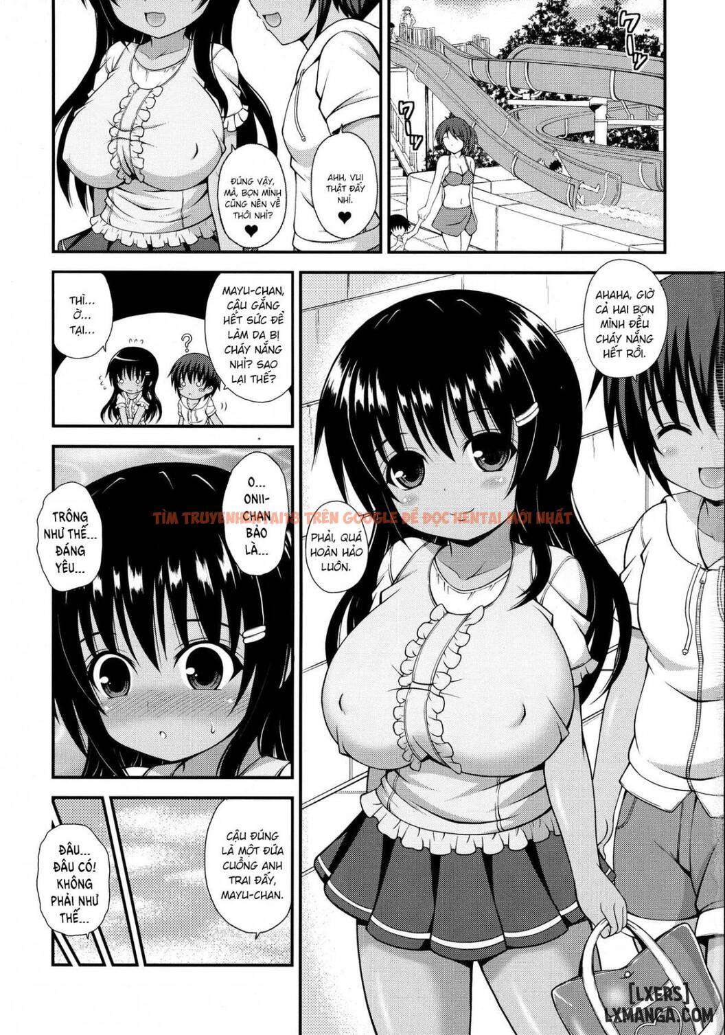 Trang truyện 3 trong truyện tranh Loli Bakunyuu De Do-m Na Imouto Wa Onii-chan Ni Ijimeraretai - One Shot - hentai24h.pro