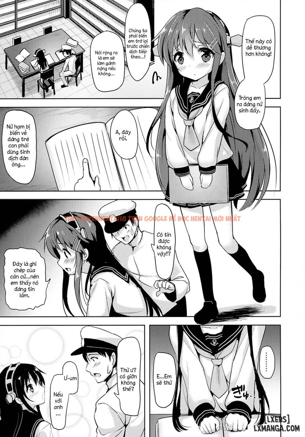 Trang truyện 3 trong truyện tranh Loli Haruna Ga Teitoku No Seieki De Moto Ni Modoru Hon - One Shot - www.truyentvn.net