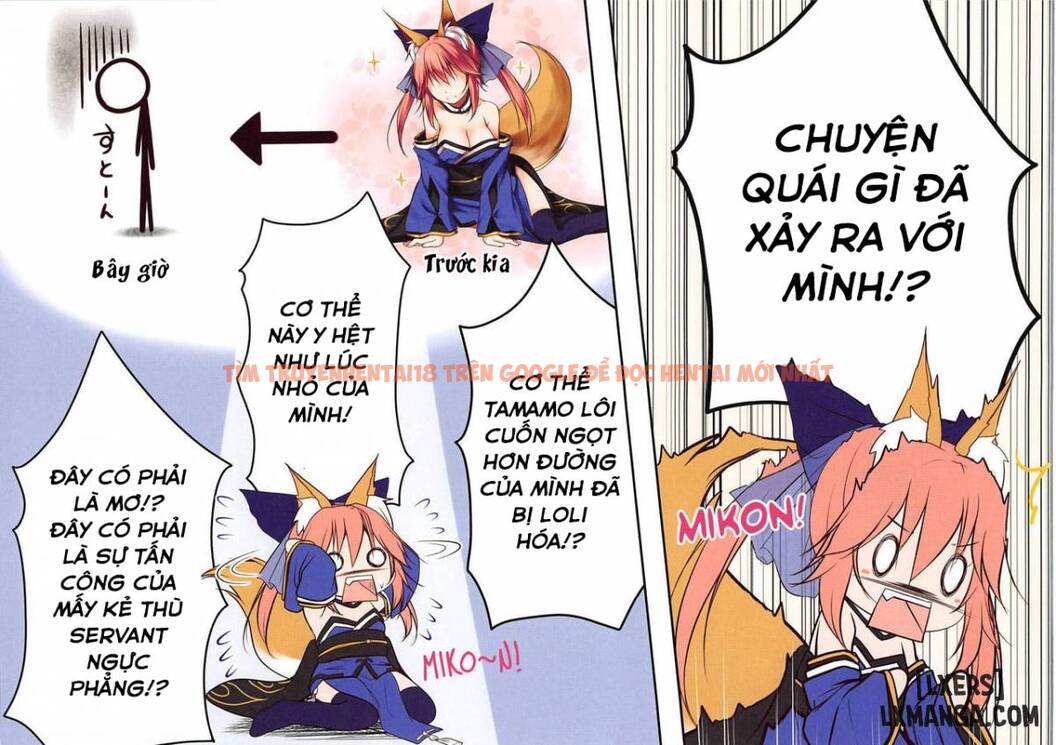 Xem ảnh Lolikkitsune Tamamo-chan - One Shot - 2 - HentaiTruyen.fun