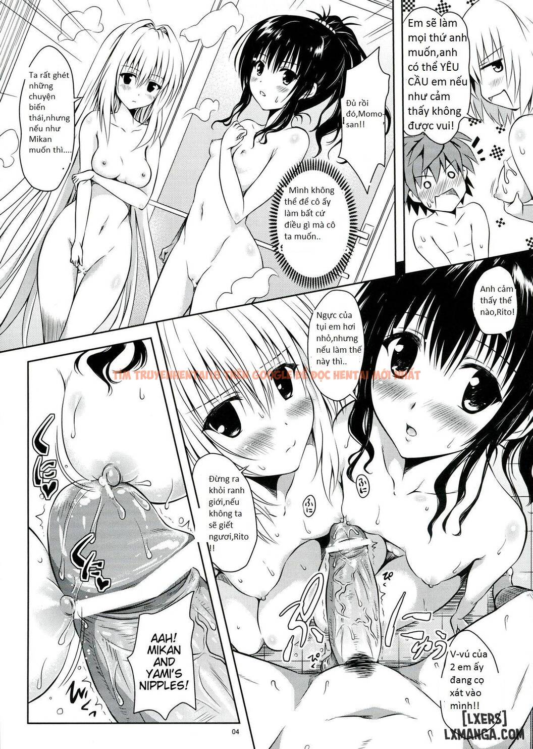 Trang truyện 3 trong truyện tranh Lolove-ru Darkness - One Shot - truyentvn.net