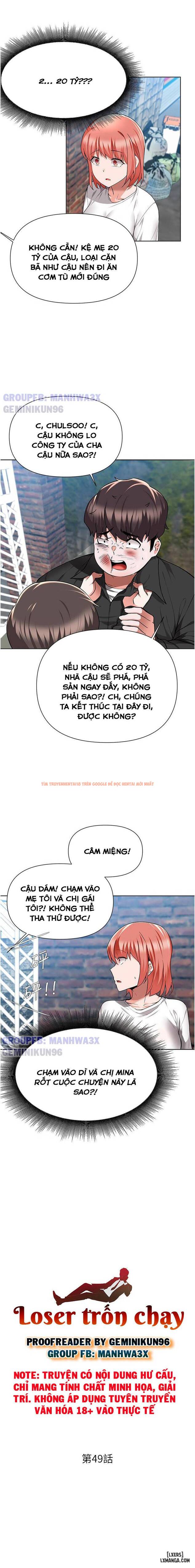 Xem ảnh 1 trong truyện hentai Loser Trốn Chạy - Chapter 49 - hentaitvn.net