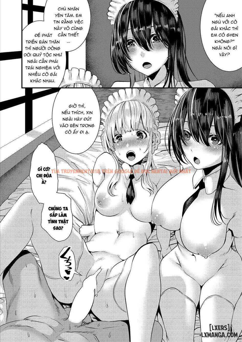 Xem ảnh 9 trong truyện hentai Lots Of Lewd Loving With Both My Warm And Cold Maids - One Shot - hentaitvn.net