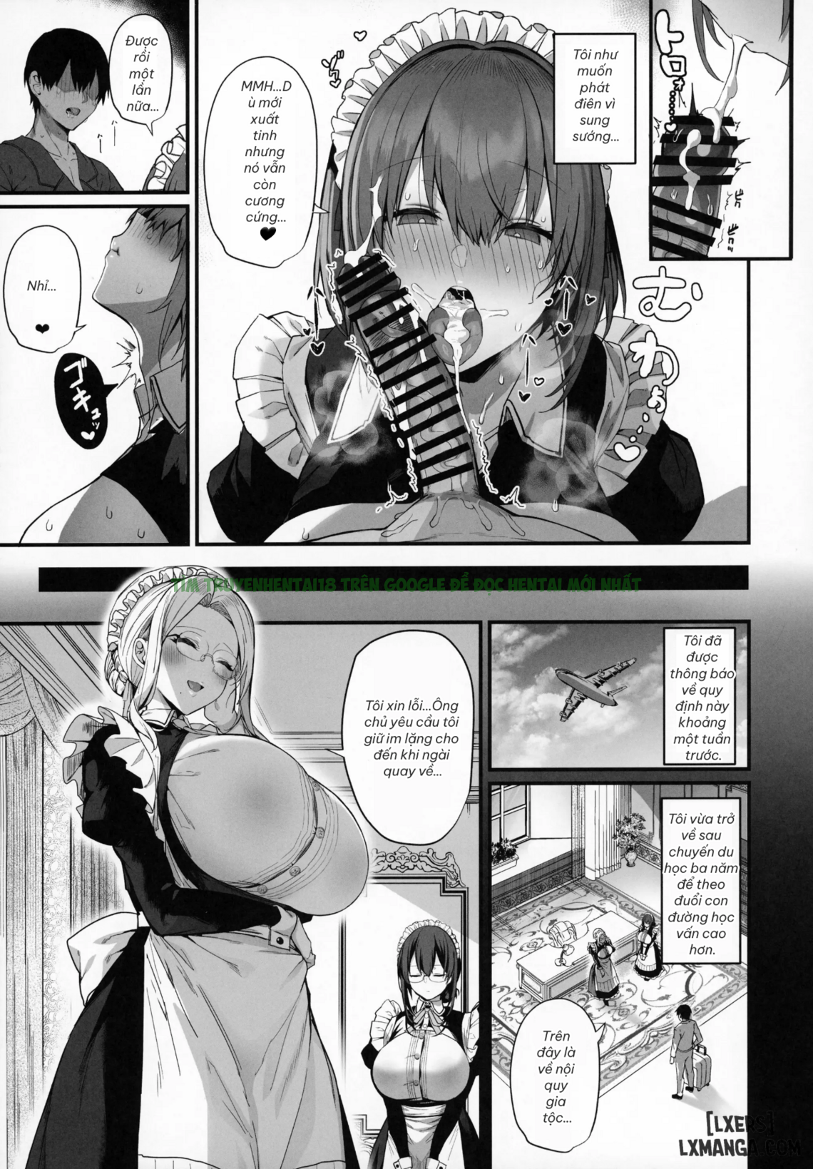 Xem ảnh 4 trong truyện hentai Love Maid - Yasashikute Amaama Na Kyonyuu Ero Maid-San To SEX Shimakuru Ohanashi - Chap 1 - Truyenhentai18.org