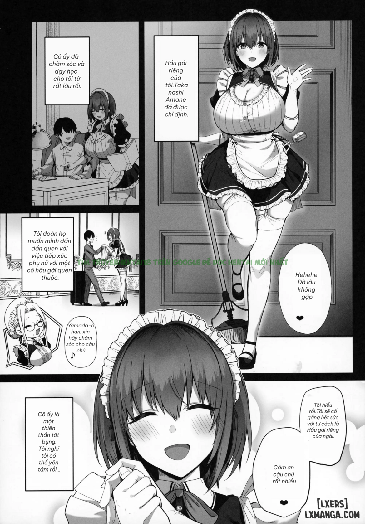 Xem ảnh 6 trong truyện hentai Love Maid - Yasashikute Amaama Na Kyonyuu Ero Maid-San To SEX Shimakuru Ohanashi - Chap 1 - truyenhentai18.net