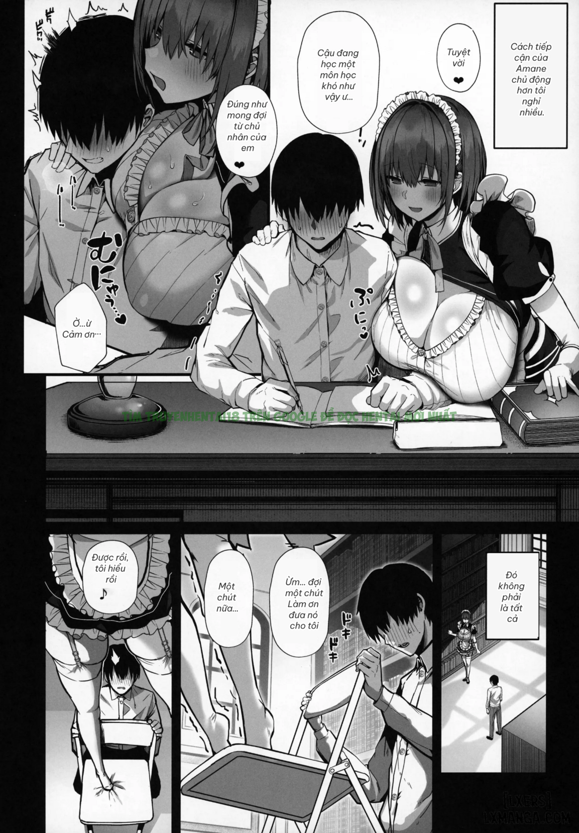 Xem ảnh 7 trong truyện hentai Love Maid - Yasashikute Amaama Na Kyonyuu Ero Maid-San To SEX Shimakuru Ohanashi - Chap 1 - Truyenhentai18.org