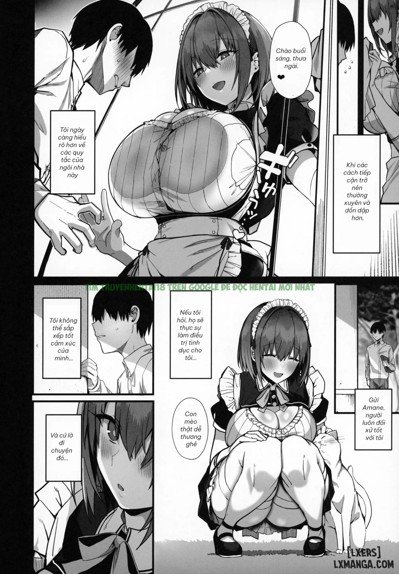 Xem ảnh 9 trong truyện hentai Love Maid - Yasashikute Amaama Na Kyonyuu Ero Maid-San To SEX Shimakuru Ohanashi - Chap 1 - Truyenhentai18.org