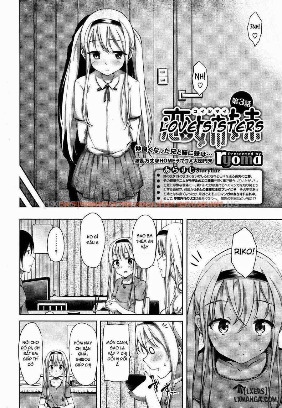 Xem ảnh 1 trong truyện hentai Love Sisters - Chapter 3 END - hentaitvn.net