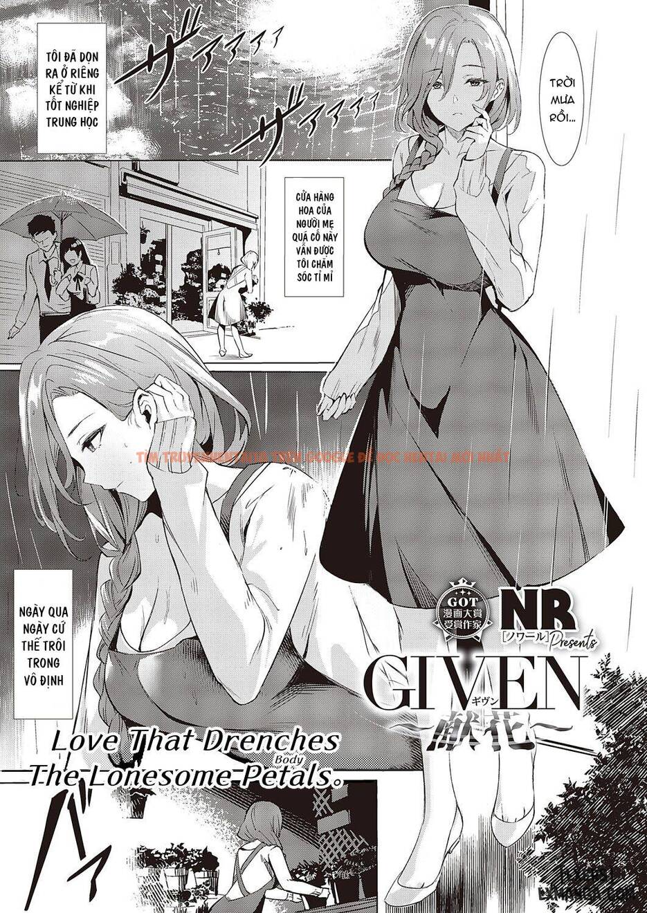 Trang truyện 0 6886e053dbdb5 trong truyện tranh Love That Drenches The Lonesome Petals - One Shot - www.lxmanga.org