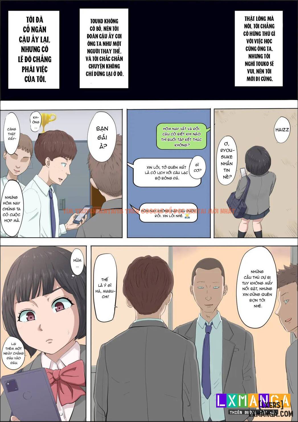 Trang truyện page_003 trong truyện tranh Mahiru To Numata, Wana Ni Hamerareta Kanojo - Chap 2 - lxmanga.org