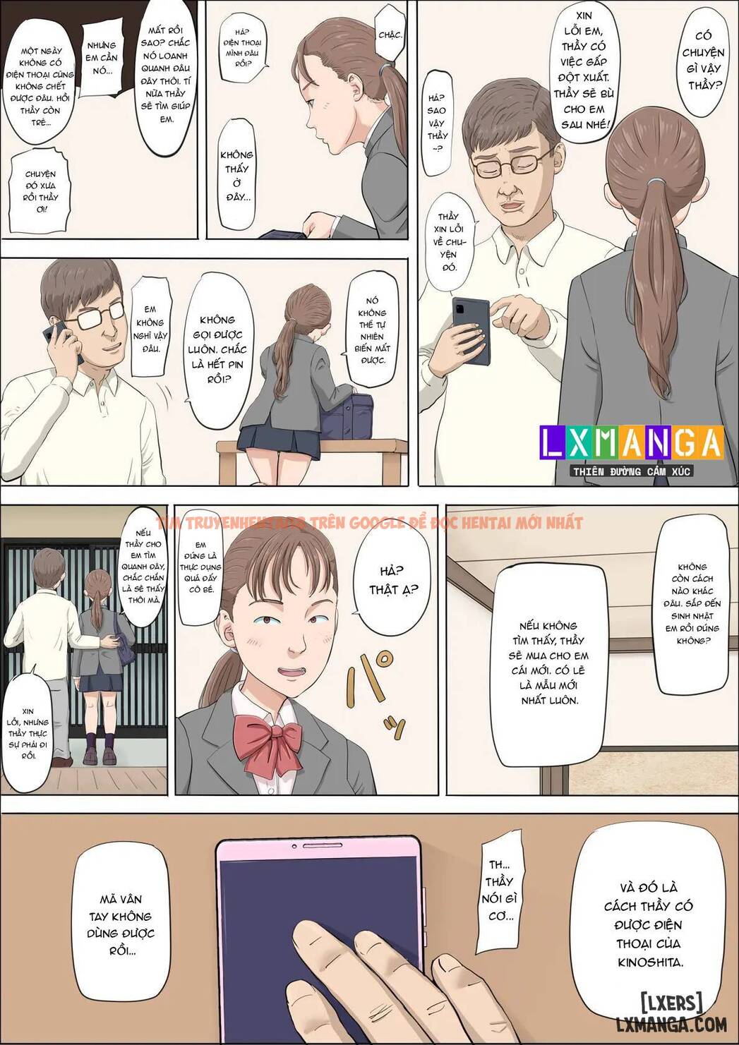 Trang truyện page_008 trong truyện tranh Mahiru To Numata, Wana Ni Hamerareta Kanojo - Chap 2 - lxmanga.org