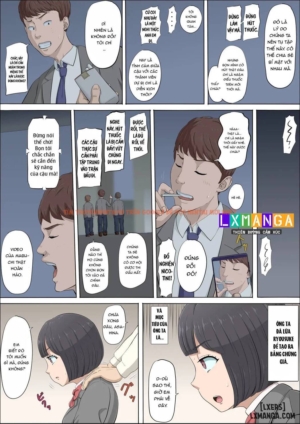 Trang truyện page_012 trong truyện tranh Mahiru To Numata, Wana Ni Hamerareta Kanojo - Chap 2 - lxmanga.org