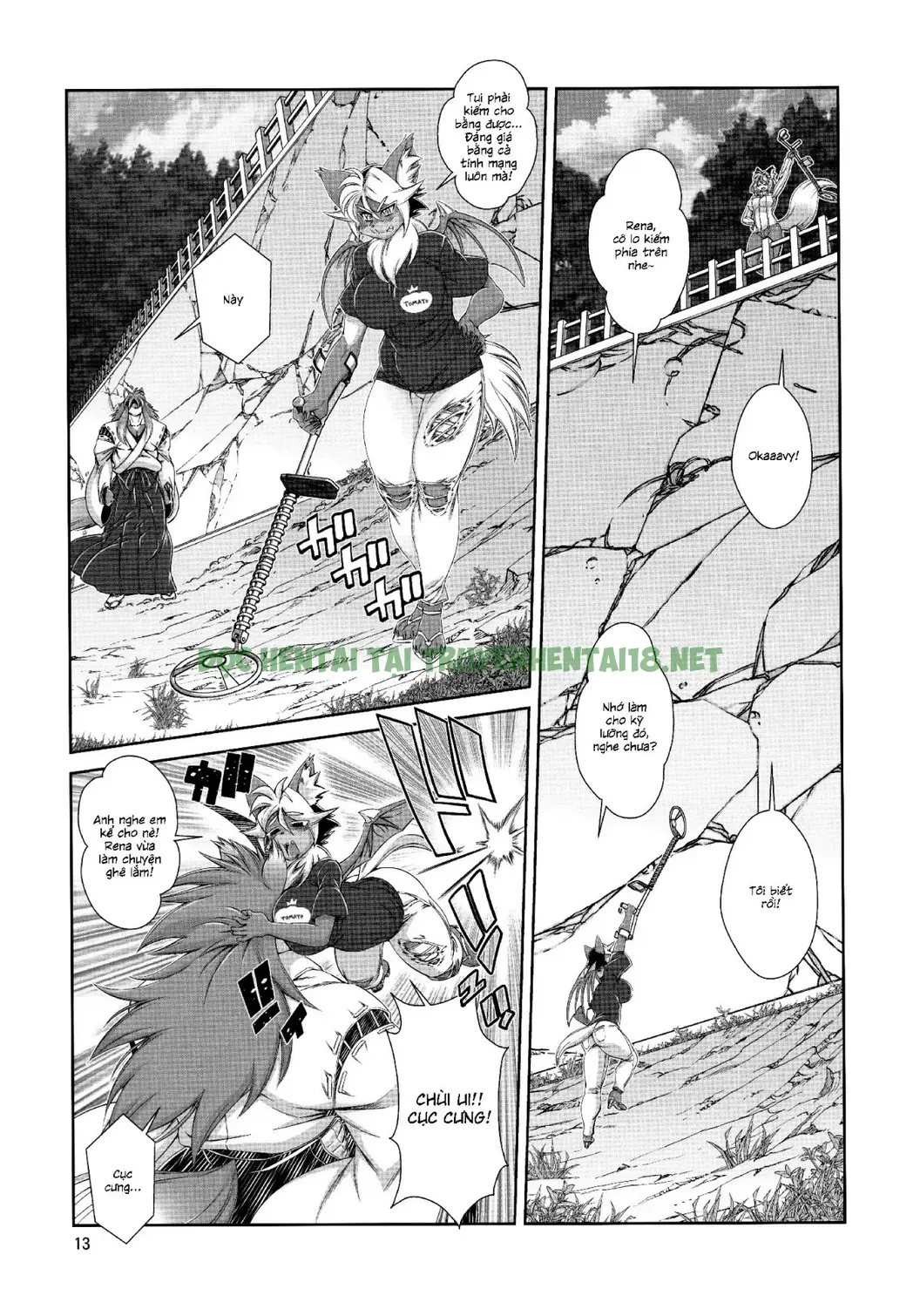 Hình ảnh 16 trong Mahou No Juujin Foxy Rena - Chapter 14 - Hentaimanhwa.net