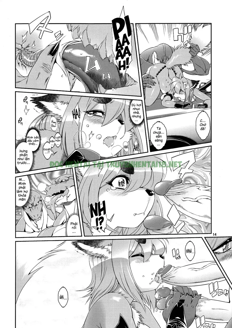 Hình ảnh 16 trong Mahou No Juujin Foxy Rena - Chapter 3 - Hentaimanhwa.net