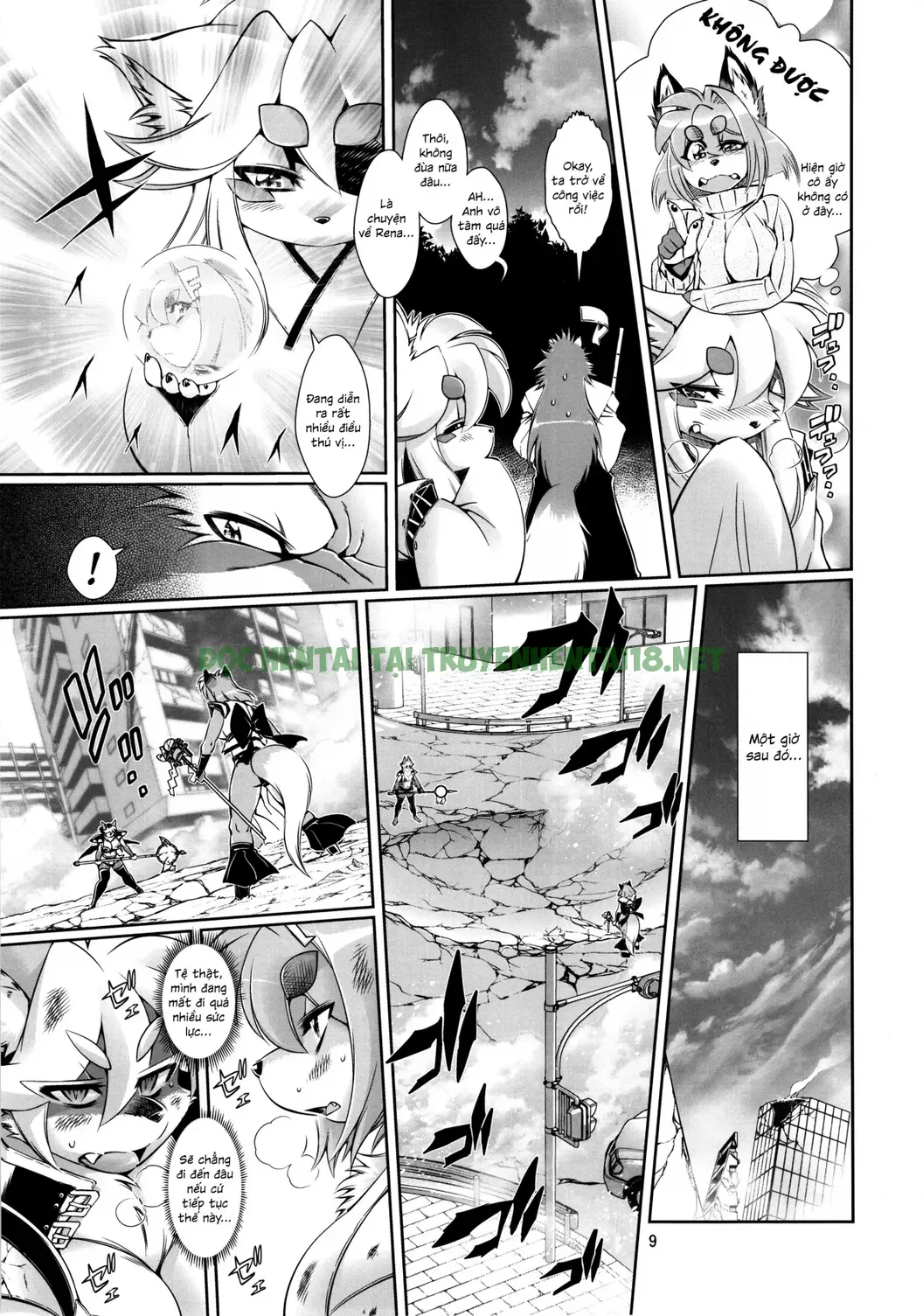 Hình ảnh 10 trong Mahou No Juujin Foxy Rena - Chapter 6 - Hentaimanhwa.net