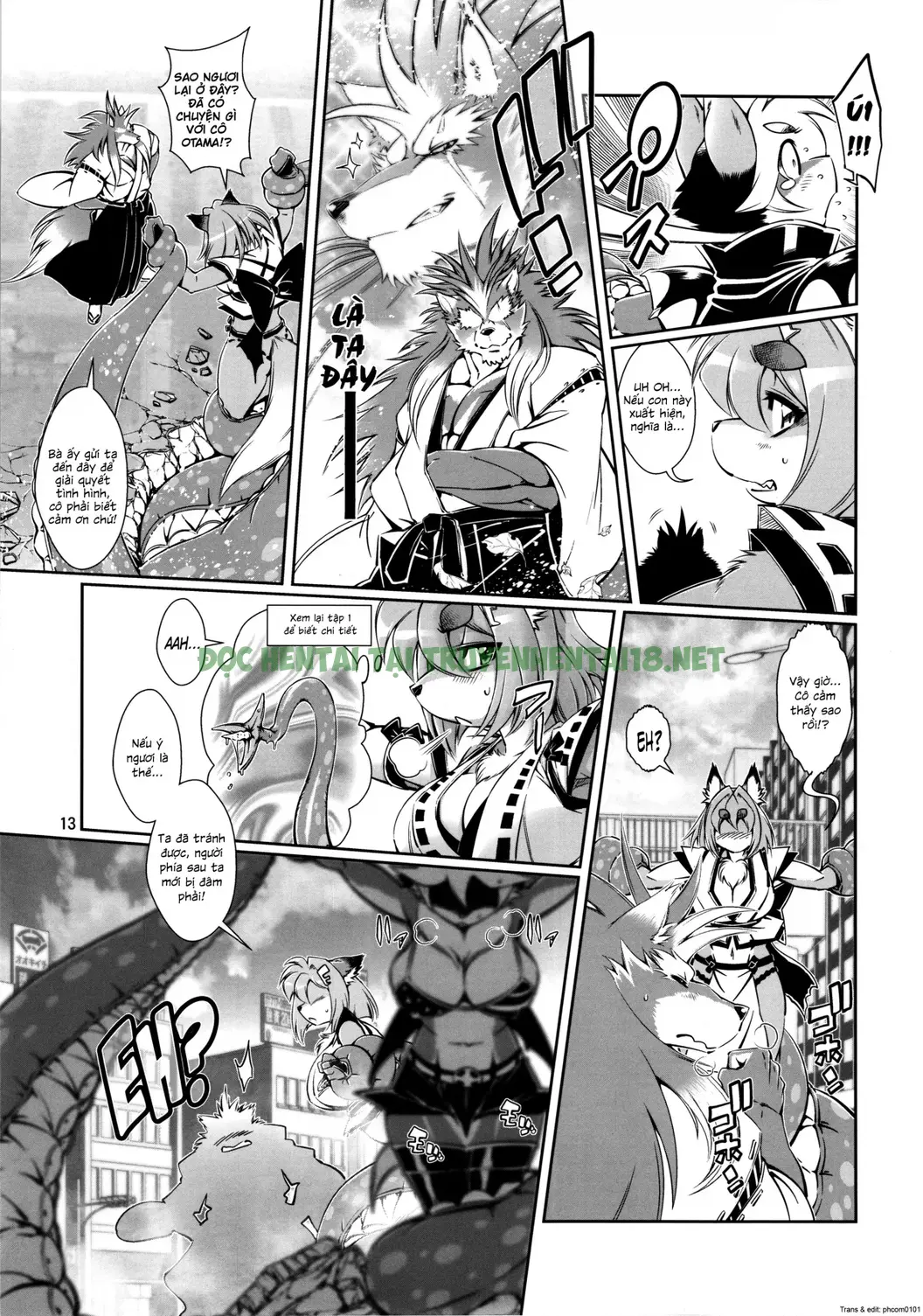 Hình ảnh 14 trong Mahou No Juujin Foxy Rena - Chapter 6 - Hentaimanhwa.net