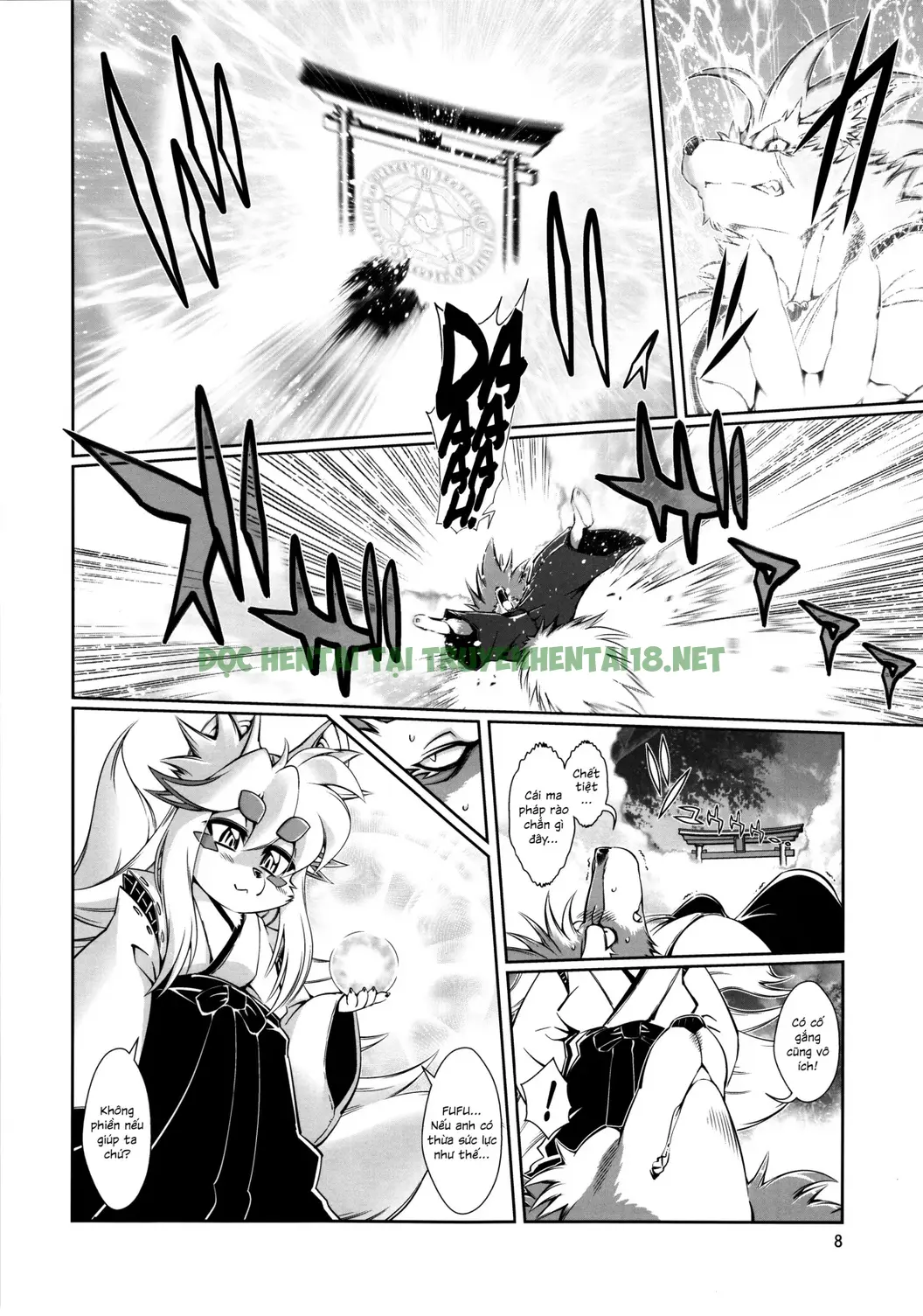 Xem ảnh 9 trong truyện hentai Mahou No Juujin Foxy Rena - Chapter 6 - truyenhentai18.pro