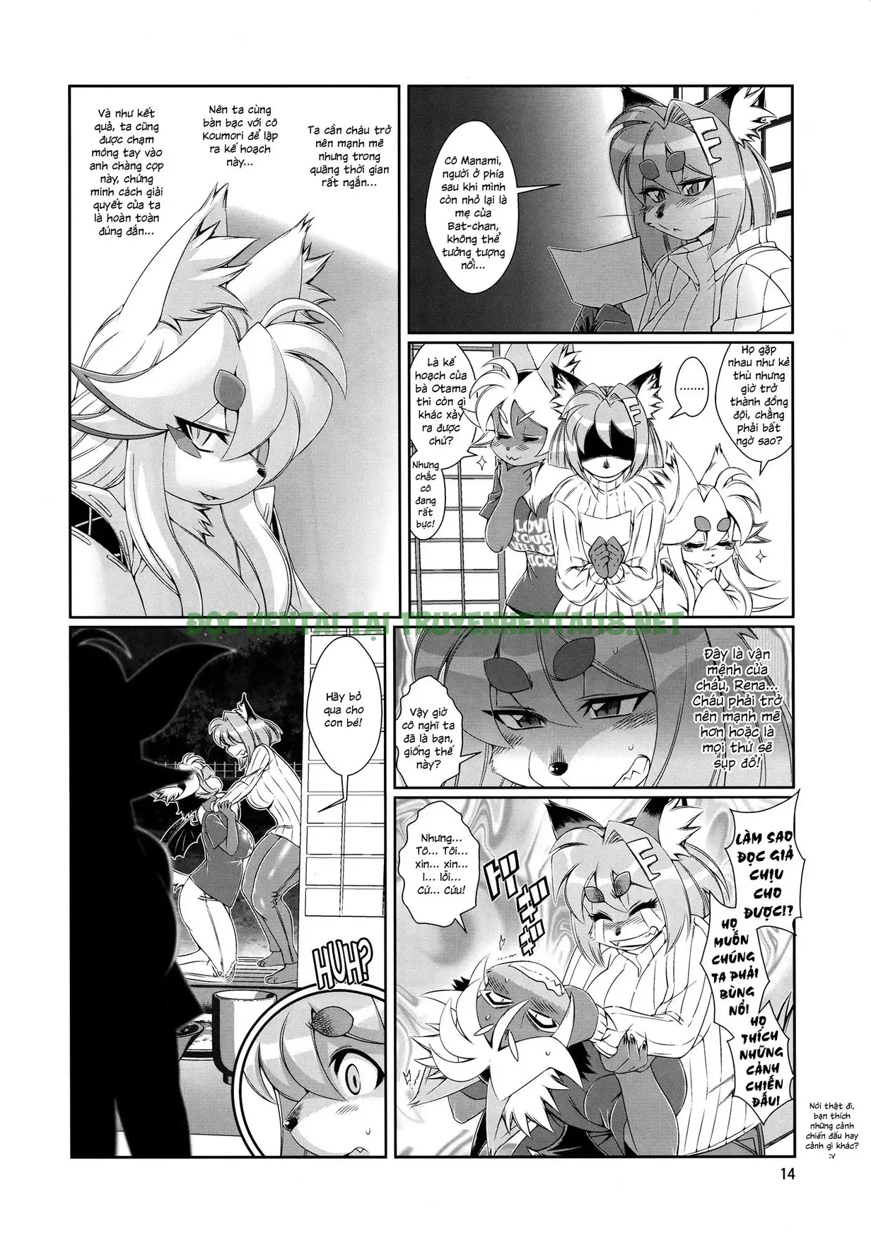 Hình ảnh 16 trong Mahou No Juujin Foxy Rena - Chapter 9 - Hentaimanhwa.net