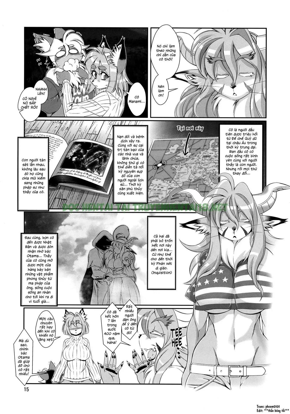 Hình ảnh 17 trong Mahou No Juujin Foxy Rena - Chapter 9 - Hentaimanhwa.net