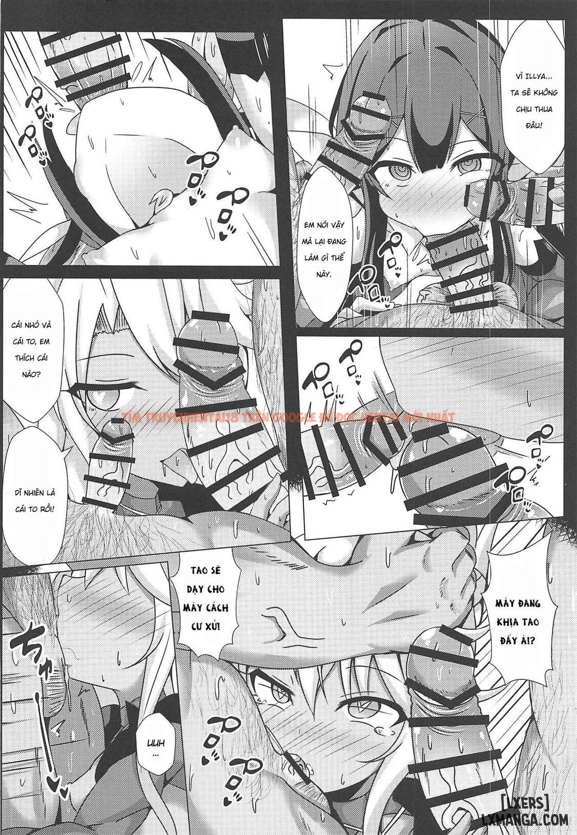 Xem ảnh 4 trong truyện hentai Mahou No Koushuu Toile Illya Fuck Hikenai 2 - One Shot - hentaitvn.net
