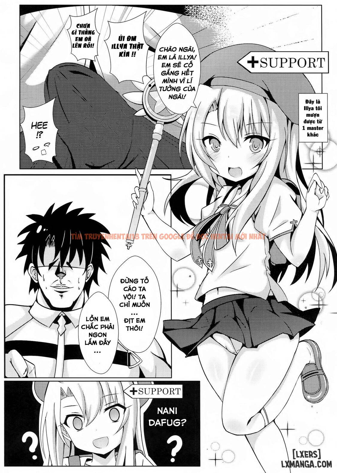 Xem ảnh 1 trong truyện hentai Mahou No Koushuu Toile Illya Fuck Hikenai - One Shot - hentaitvn.net