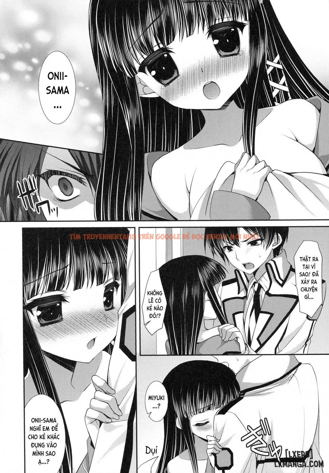 Xem ảnh 4 trong truyện hentai Mahouka Koukou No Incest Taboo - One Shot - hentaitvn.net
