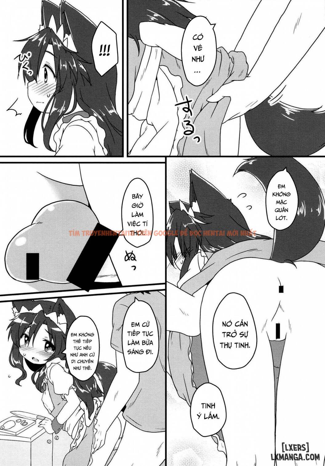 Trang truyện 9 trong truyện tranh Maid In Wolf - One Shot - lxmanga.org