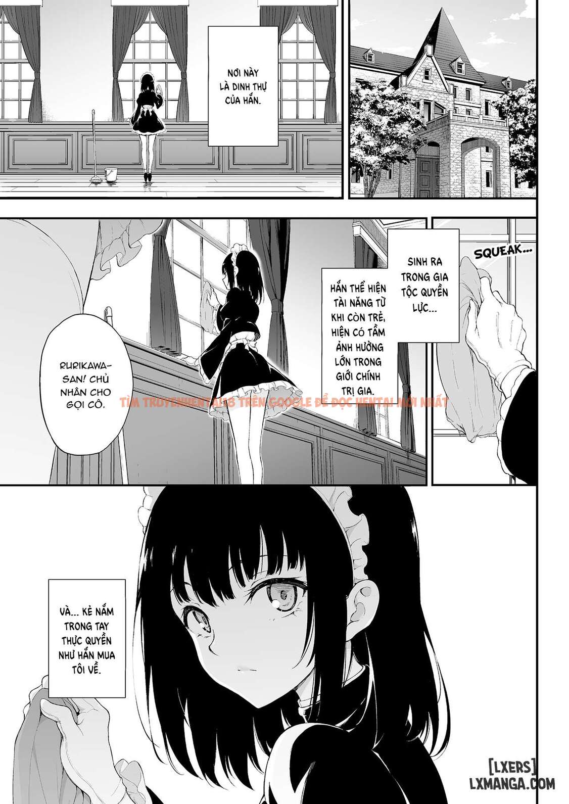 Xem ảnh Maid Kyouiku -botsuraku Kizoku Rurikawa Tsubaki - Chapter 1 - 2 - Truyenhentaiz.net