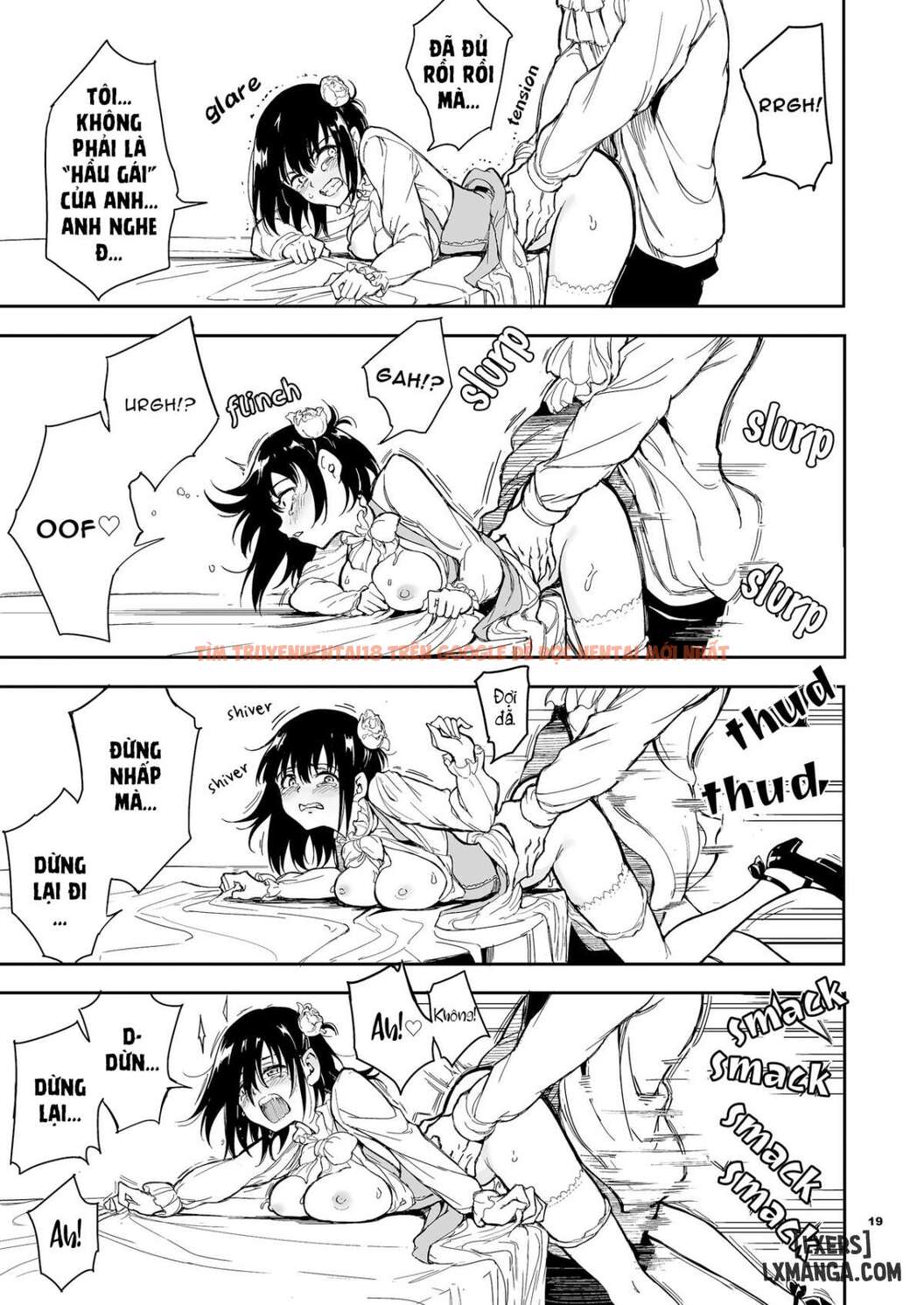 Xem ảnh Maid Kyouiku -botsuraku Kizoku Rurikawa Tsubaki - Chapter 5 - 19 - Truyenhentaiz.net