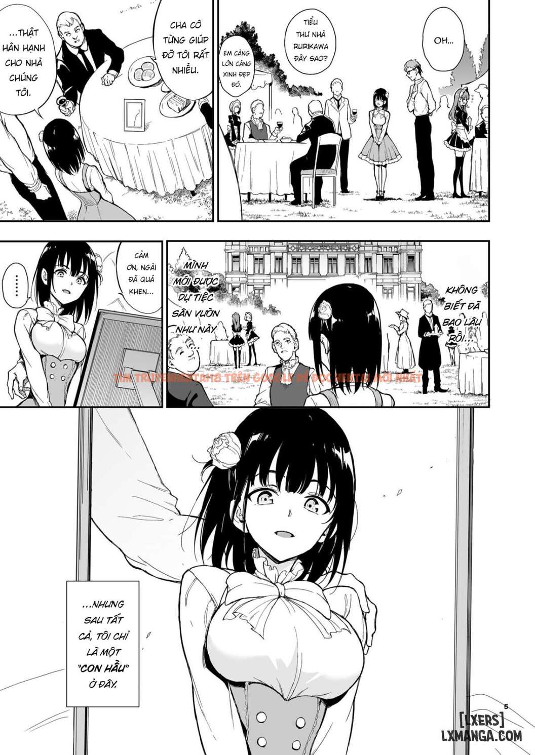 Xem ảnh Maid Kyouiku -botsuraku Kizoku Rurikawa Tsubaki - Chapter 5 - 5 - Truyenhentaiz.net