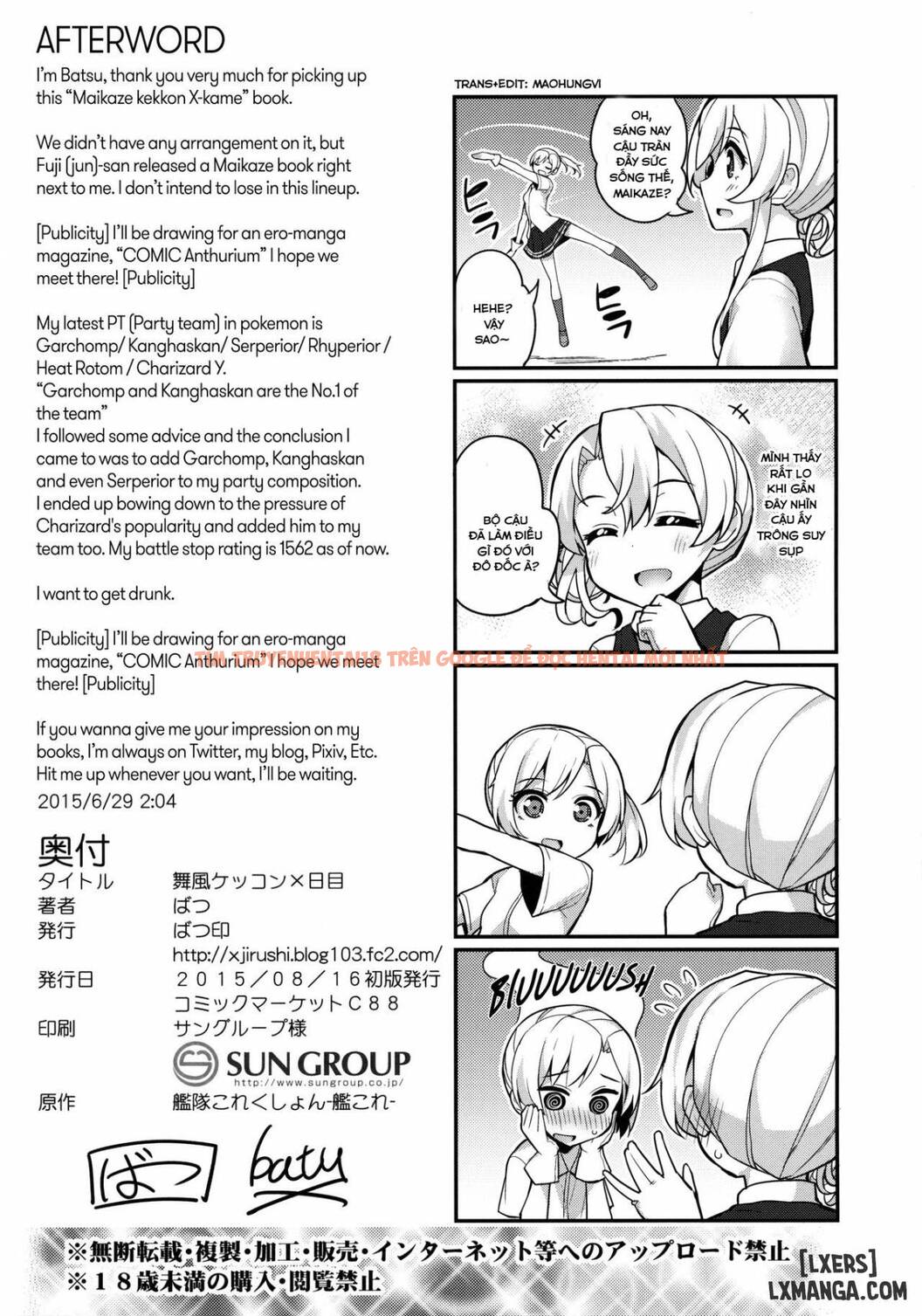 Xem ảnh 20 trong truyện hentai Hôn Nhân X Kame - One Shot - hentaitvn.net