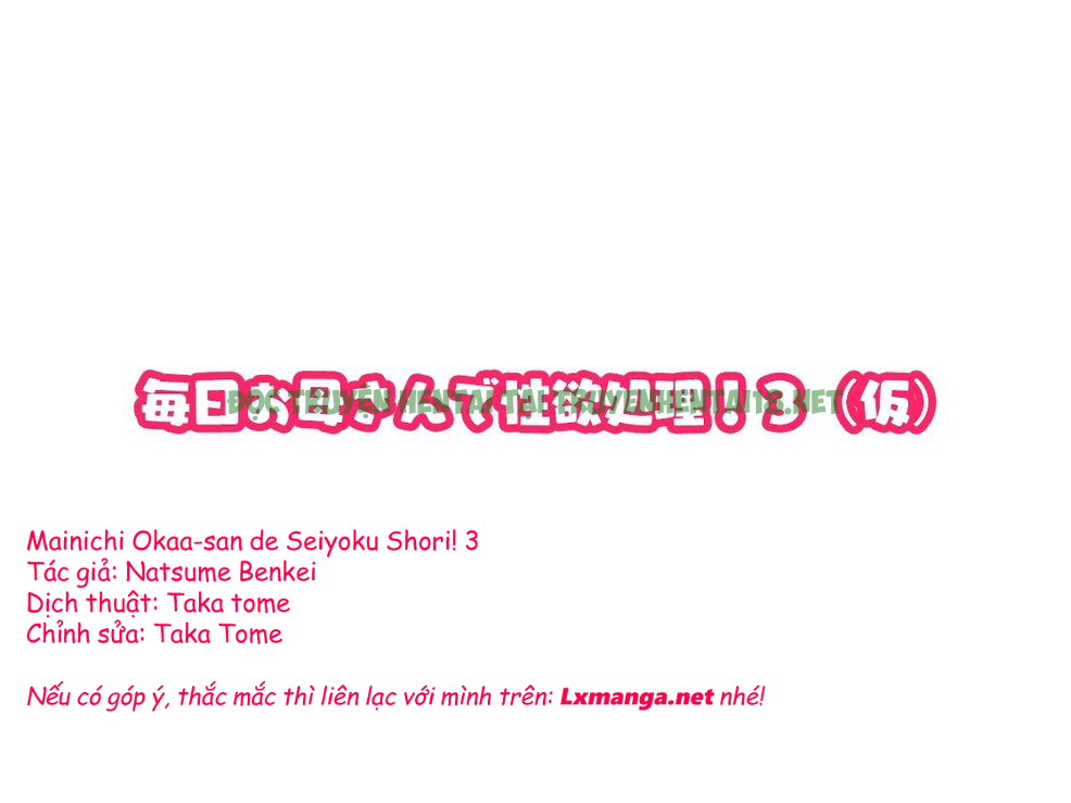 Xem ảnh Mainichi Okaa-san De Seiyoku Shori! 3 - Chương 1 - 7 - Hentai24h.Tv