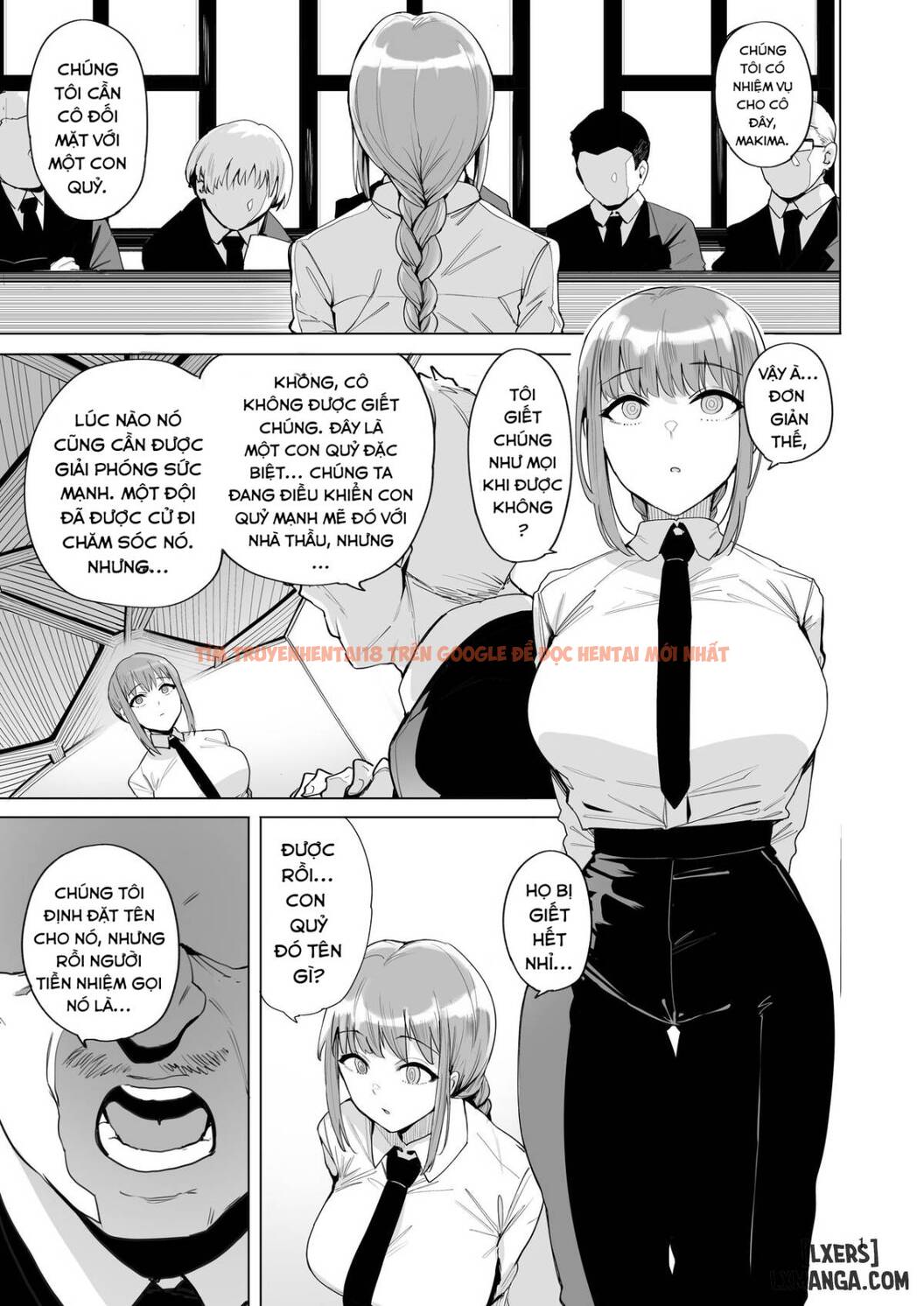 Trang truyện 2 trong truyện tranh Makima Vs Chinpo No Akuma - One Shot - hentai24h.pro