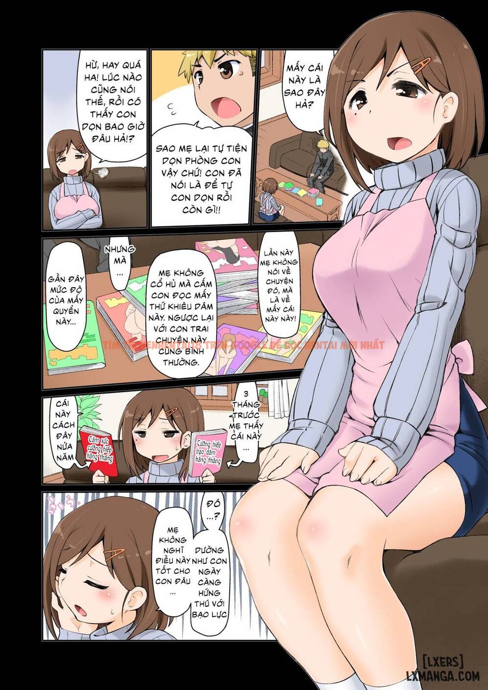 Xem ảnh 4 trong truyện hentai Mama Hame Sex - One Shot - hentaitvn.net