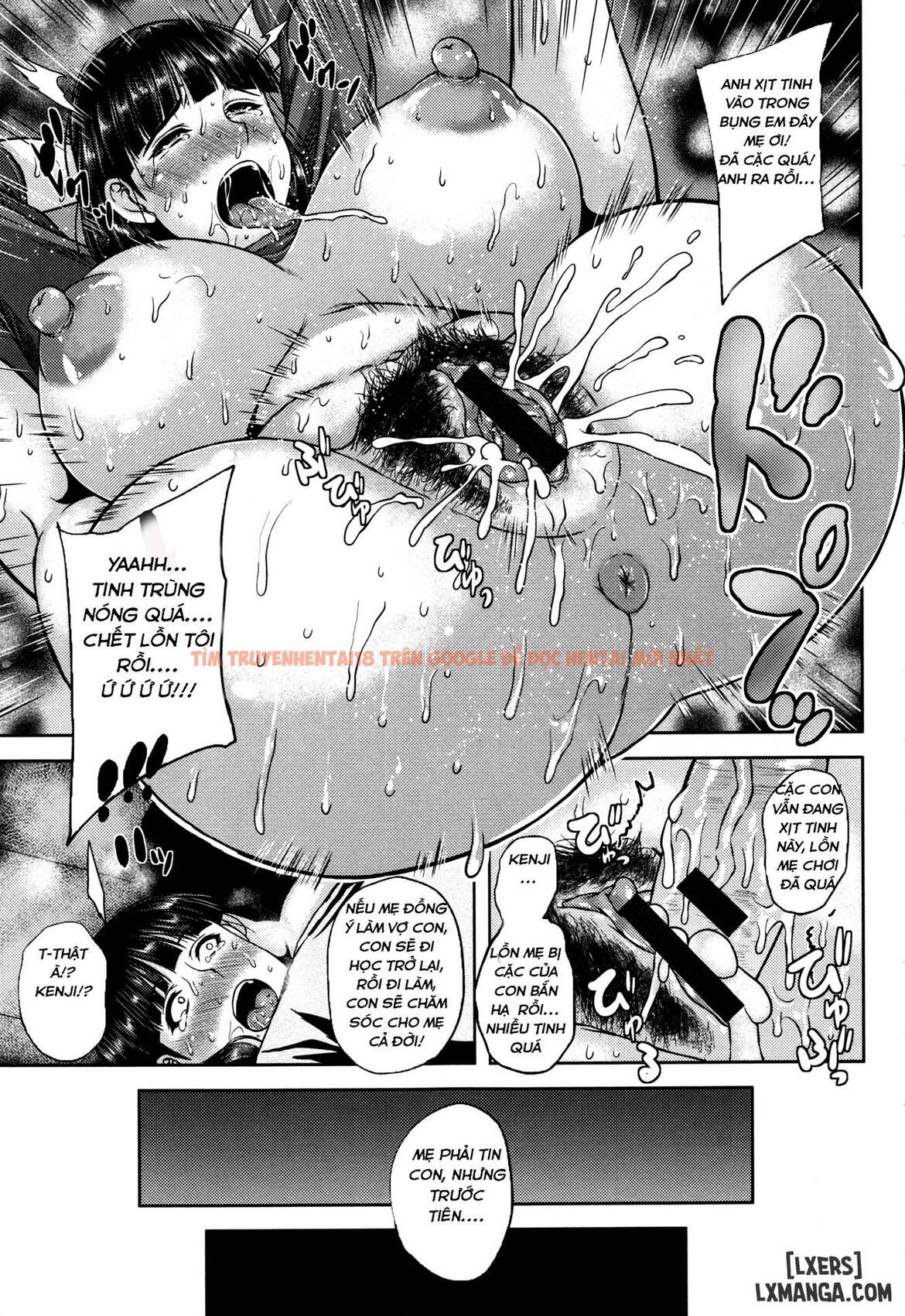 Trang truyện 10 trong truyện tranh Loạn Luân Mẹ Tôi Là Thú Cưng Tình Dục Của Tôi - One Shot - www.lxmanga.org