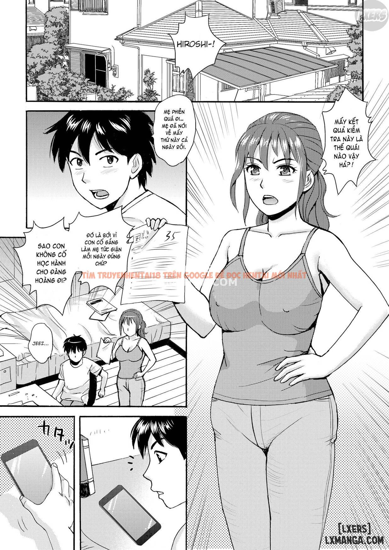 Xem ảnh 2 trong truyện hentai Mama, Sensei And Me - One Shot - hentaitvn.net