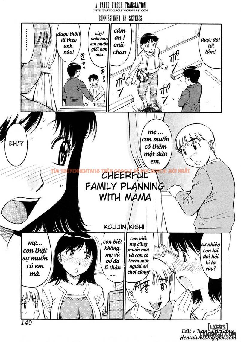 Xem ảnh 0 trong truyện hentai Mama To Boku No Akarui Kazoku Keikaku - One Shot - hentaitvn.net